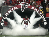 Buy Dolphins Falcons Football: Atlanta, GA - Michael Turner at AllPosters.com