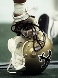 NFL Historical Imagery: ,  - New Orleans Saints Helmet