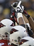 Super Bowl XLIII Football: Tampa, FLORIDA - Arizona Cardinals Huddle
