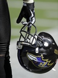 Chiefs Ravens Football: Baltimore, MD - Baltimore Ravens Helmet