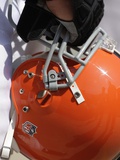 Vikings Browns Football: Cleveland, OH - A Cleveland Browns Helmet