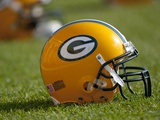 Packers Training Camp: Green Bay, WISCONSIN - Green Bay Packers Helmet