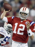 Bills Patriots Football: Foxborough, MA - Tom Brady