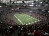 Panthers Falcons Football: Atlanta, GA - The Georgia Dome