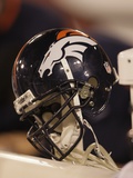 49ers Broncos Football: San Francisco, CA - A Denver Broncos Helmet