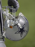 Cowboys Camp Football: San Antonio, TEXAS - A Dallas Cowboys Helmet