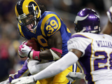 Vikings Rams Football: St. Louis, MO - Steven Jackson