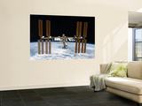 Buy The International Space Station in Orbit Above Earth at AllPosters.com
