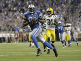 Packers Lions Football: Detroit, MICHIGAN - Calvin Johnson