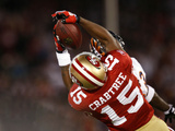 Bears 49ers Football: San Francisco, CA - Michael Crabtree