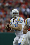 Chargers Chiefs Football: Kansas City, MO - Philip Rivers,