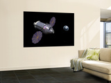 Starboard Side of the Next Generation Deep Space Vehicle Wall Mural