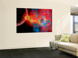 The Remains of a Supernova Give Birth to New Stars