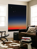 Buy Venus, Mercury and Mars Above the Glowing Horizon at Dawn at AllPosters.com