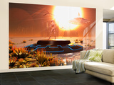 A Distant Alien World That Orbits Close to its Sun Wall Mural – Large