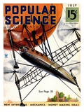 Buy Front cover of Popular Science Magazine: July 1, 1930 at AllPosters.com