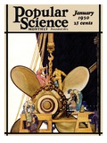 Buy Front Cover of Popular Science Magazine: January 1, 1930 at AllPosters.com