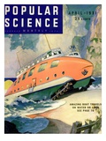 Buy Front Cover of Popular Science Magazine: April 1, 1930 at AllPosters.com