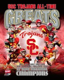 USC Trojans All Time Greats Composite