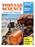 Front cover of Popular Science Magazine: August 1, 1950