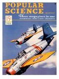 Front cover of Popular Science Magazine: February 1, 1940