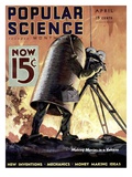 Front cover of Popular Science Magazine: April 1, 1900