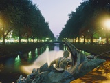 Ditch at the Koenigsallee in Dusseldorf
