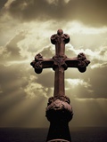 Sunbeams Backlighting Cross