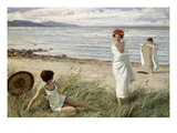 Buy After the Swim at Hornbaek Beach, Denmark at AllPosters.com