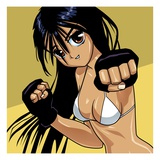 Buy Anime Girl Fighter at AllPosters.com