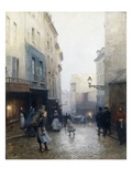 A Street Market, Paris, France