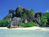 La Digue, Seychelles Fotografie-Druck
