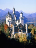 Neuschwanstein Castle in autumn, Bavaria, Germany
