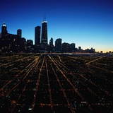 Chicago Skyline at Twilight