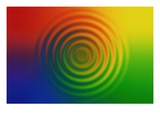 Buy Concentric Circles in Color Field at AllPosters.com