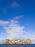 Buy Morning Fog Over Small Rocky Island at South Shetland Islands at AllPosters.com