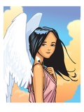 Buy Angel With FLower at AllPosters.com