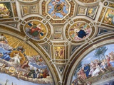 Paintings in Stanza della Segnatura at Vatican Palace Photographic Print