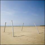 Bent Poles on the Beach