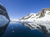 Buy Coastal Mountains Bordering Gerlache Strait at AllPosters.com