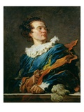 Buy Figure of Fantasy: Portrait of the Abbot of Saint-Non at AllPosters.com