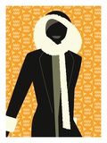 Woman Wearing Winter Coat
