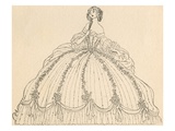 Illustration of Cinderella at the Ball by Jennie Harbour