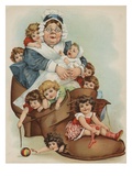 Buy Trade Card with the Old Woman Who Lived in a Shoe at AllPosters.com