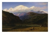 Buy A View of Mont Blanc from Servoz, France at AllPosters.com
