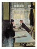 Buy Lovers in a Cafe at AllPosters.com
