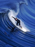 Buy Surfer Riding a Wave at AllPosters.com