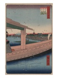Distant View of Kinryu-zan Temple and Azuma Bridge