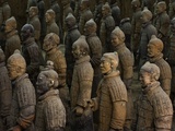 Terracotta Warrior Statues in Qin Shi Huangdi Tomb