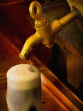 Beer on Tap at the Schlenkerla Brewery Fotografie-Druck
